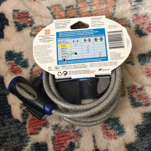 Bike Lock/ Key Cable - Picture 4 of 5